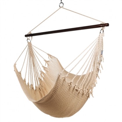 CARIBBEAN HAMMOCK CHAIR JUMBO (Cream) - from Hammocks of Americas