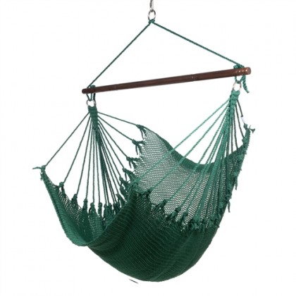 CARIBBEAN HAMMOCK CHAIR JUMBO (Green) - from Hammocks of Americas