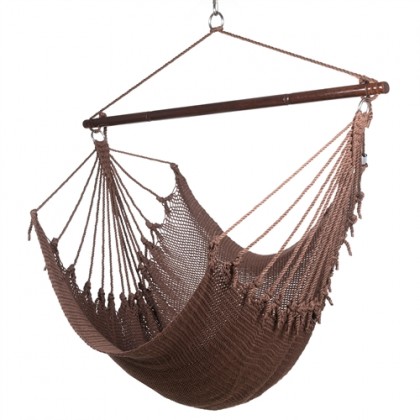 CARIBBEAN HAMMOCK CHAIR JUMBO (Mocha) - from Hammocks of Americas