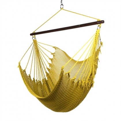 CARIBBEAN HAMMOCK CHAIR JUMBO (Olive) - from Hammocks of Americas