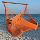 CARIBBEAN HAMMOCK CHAIR JUMBO (Orange) - from Hammocks of Americas