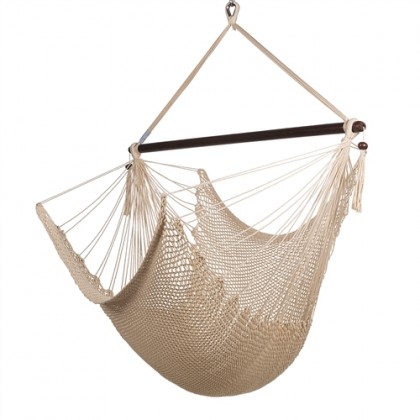 CARIBBEAN HAMMOCK CHAIR LARGE (Cream) - from Hammocks of Americas