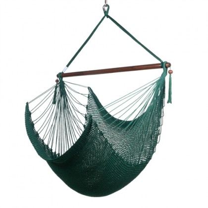 CARIBBEAN HAMMOCK CHAIR LARGE (Green) - from Hammocks of Americas