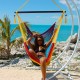 CARIBBEAN HAMMOCK CHAIR LARGE (Rainbow) - from Hammocks of Americas