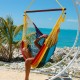 CARIBBEAN HAMMOCK CHAIR LARGE (Rainbow) - from Hammocks of Americas